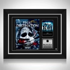 RARE-T The Final Destination Script Limited Signature Edition Studio Licensed Custom Frame