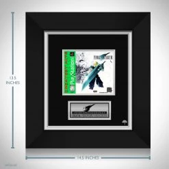 RARE-T Final Fantasy 7 Playstation Cover Photo Limited Signature Edition Studio Licensed Custom Frame Limited Edition Frames 9 RARE-T Final Fantasy 7 Playstation Cover Photo Limited Signature Edition Studio Licensed Custom Frame Limited Edition Frames