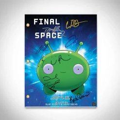 RARE-T Final Space Script Limited Signature Edition Studio Licensed Custom Frame Limited Edition Frames 14 RARE-T Final Space Script Limited Signature Edition Studio Licensed Custom Frame Limited Edition Frames