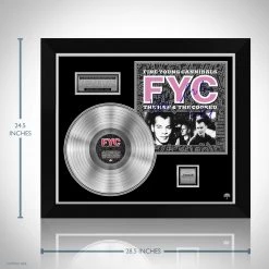 RARE-T Fine Young Cannibals - The Raw & The Cooked Platinum LP Limited Signature Edition Studio Licensed Custom Frame Limited Edition Frames