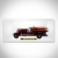 Toy Wonders Ready To Ship! 48 Hour Shipping! Ahrens Fox Ns4 Fire Truck 1925 Die Cast Car With Custom Museum Display