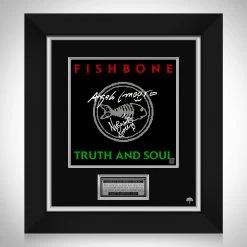 RARE-T Fishbone - Truth And Soul LP Cover Limited Signature Edition Studio Licensed Custom Frame Limited Edition Frames