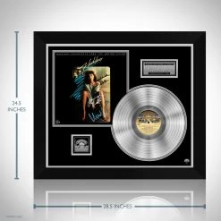 RARE-T Limited Edition Frames Flashdance - Soundtrack Platinum LP Limited Signature Edition Studio Licensed Custom Frame