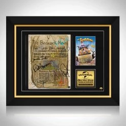 RARE-T Flintstones Script Limited Signature Edition Studio Licensed Custom Frame Limited Edition Frames