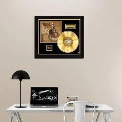 RARE-T Flo Rida - R.O.O.T.S Gold LP Limited Signature Edition Studio Licensed Custom Frame