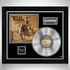 RARE-T Limited Edition Frames Flo Rida - R.O.O.T.S Platinum LP Limited Signature Edition Studio Licensed Custom Frame