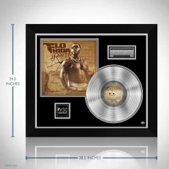 RARE-T Limited Edition Frames Flo Rida - R.O.O.T.S Platinum LP Limited Signature Edition Studio Licensed Custom Frame