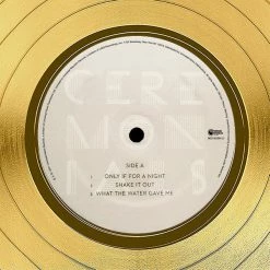 RARE-T Limited Edition Frames Florence + The Machine - Ceremonials Gold LP Limited Signature Edition Studio Licensed Custom Frame 13 RARE-T Limited Edition Frames Florence + The Machine - Ceremonials Gold LP Limited Signature Edition Studio Licensed Custom Frame