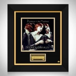 RARE-T Florence + The Machine - Ceremonials LP Cover Limited Signature Edition Studio Licensed Custom Frame Limited Edition Frames