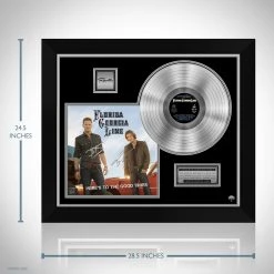 RARE-T Limited Edition Frames Florida Georgia Line - Here's To The Good Times Platinum LP Limited Signature Edition Studio Licensed Custom Frame 12 RARE-T Limited Edition Frames Florida Georgia Line - Here's To The Good Times Platinum LP Limited Signature Edition Studio Licensed Custom Frame