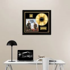 RARE-T Florida Georgia Line - Here's To The Good Times Gold LP Limited Signature Edition Studio Licensed Custom Frame