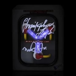 PPC Signed Memorabilia Back To The Future - Beckett Witnessed Certified Hand-Signed Flux Capacitor By Michael J. Fox & Christopher Lloyd With Custom Display
