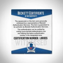 PPC Signed Memorabilia Back To The Future - Beckett Witnessed Certified Hand-Signed Flux Capacitor By Michael J. Fox & Christopher Lloyd With Custom Display