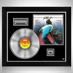 Rare-T Footloose Soundtrack Platinum LP Limited Signature Edition Studio Licensed Custom Frame