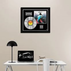 Rare-T Footloose Soundtrack Platinum LP Limited Signature Edition Studio Licensed Custom Frame