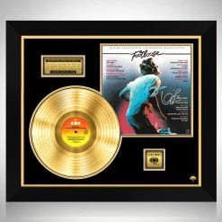 Rare-T Limited Edition Frames Footloose Soundtrack Gold LP Limited Signature Edition Studio Licensed Custom Frame