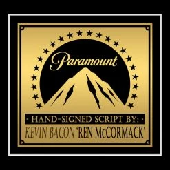 PPC Footloose - Beckett Certified Hand-Signed Script By Kevin Bacon Custom Frame NEW 19 PPC Footloose - Beckett Certified Hand-Signed Script By Kevin Bacon Custom Frame NEW