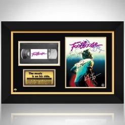 RARE-T Footloose Photo & VHS Limited Signature Edition Studio Licensed Custom Frame NEW