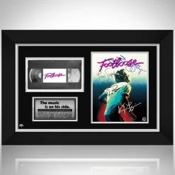 RARE-T Footloose Photo & VHS Limited Signature Edition Studio Licensed Custom Frame NEW