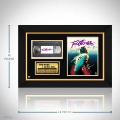 RARE-T Footloose Photo & VHS Limited Signature Edition Studio Licensed Custom Frame NEW