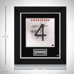 RARE-T Foreigner - 4 LP Cover Limited Signature Edition Studio Licensed Custom Frame Limited Edition Frames