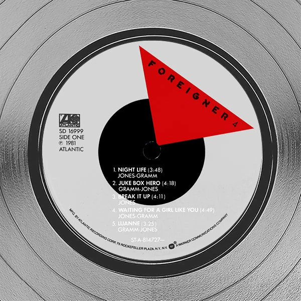 RARE-T Foreigner - 4 Platinum LP Limited Signature Edition Studio Licensed Custom Frame Limited Edition Frames 5 RARE-T Foreigner - 4 Platinum LP Limited Signature Edition Studio Licensed Custom Frame Limited Edition Frames