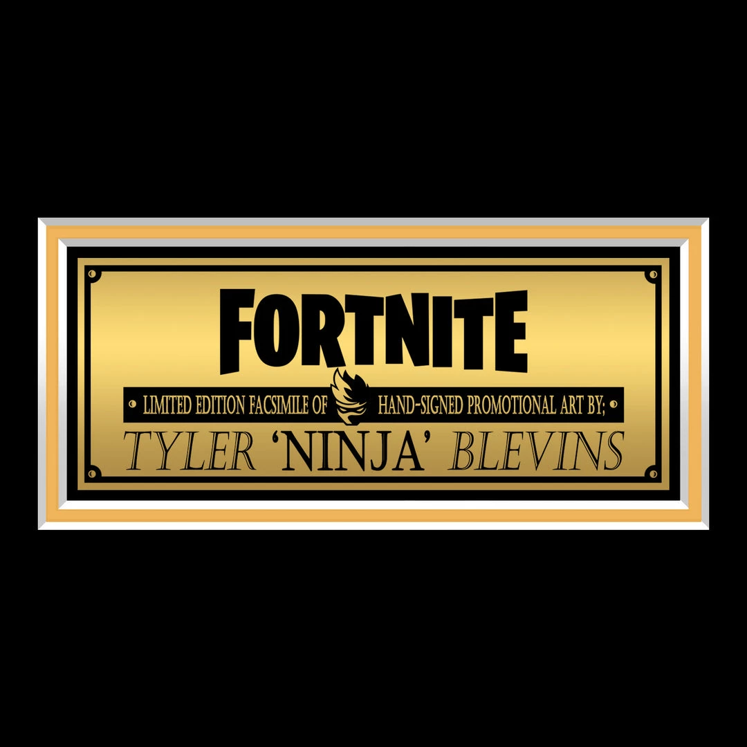 RARE-T Fortnite - Ninja Limited Signature Edition Studio Licensed Photo Custom Frame Limited Edition Frames 5 RARE-T Fortnite - Ninja Limited Signature Edition Studio Licensed Photo Custom Frame Limited Edition Frames