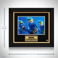 RARE-T Fortnite - Ninja Limited Signature Edition Studio Licensed Photo Custom Frame Limited Edition Frames 9 RARE-T Fortnite - Ninja Limited Signature Edition Studio Licensed Photo Custom Frame Limited Edition Frames