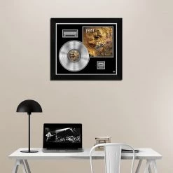 RARE-T Fozzy - All That Remains Platinum LP Limited Signature Edition Studio Licensed Custom Frame Limited Edition Frames