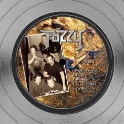 RARE-T Fozzy - All That Remains Platinum LP Limited Signature Edition Studio Licensed Custom Frame Limited Edition Frames