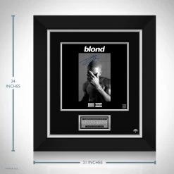 RARE-T Limited Edition Frames Frank Ocean - Blond LP Cover Limited Signature Edition Studio Licensed Custom Frame