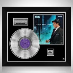 RARE-T Frank Sinatra - In The Wee Small Hours Platinum LP Limited Signature Edition Studio Licensed Custom Frame Limited Edition Frames