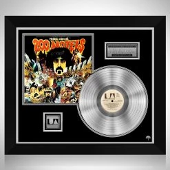 Rare-T Limited Edition Frames Frank Zappa 200 Motels Limited Signature Edition Studio Licensed Platinum LP Custom Frame