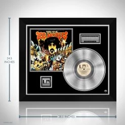 Rare-T Limited Edition Frames Frank Zappa 200 Motels Limited Signature Edition Studio Licensed Platinum LP Custom Frame