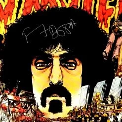 Rare-T Frank Zappa 200 Motels Gold LP Limited Signature Edition Studio Licensed Custom Frame Limited Edition Frames