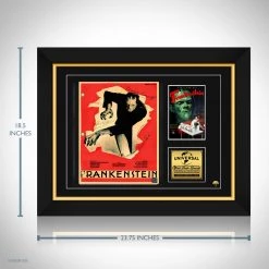 RARE-T Frankenstein (1931) Script Limited Signature Edition Studio Licensed Custom Frame 16 RARE-T Frankenstein (1931) Script Limited Signature Edition Studio Licensed Custom Frame