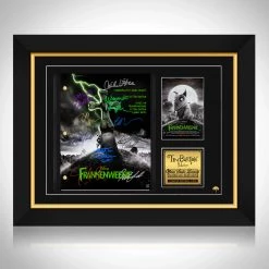 RARE-T Limited Edition Frames Frankenweenie Script Limited Signature Edition Studio Licensed Custom Frame