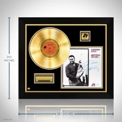 RARE-T Limited Edition Frames Freddie King - Getting Ready Gold LP Limited Signature Edition Studio Licensed Custom Frame