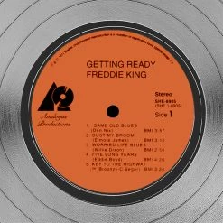 RARE-T Freddie King - Getting Ready Platinum LP Limited Signature Edition Studio Licensed Custom Frame Limited Edition Frames 14 RARE-T Freddie King - Getting Ready Platinum LP Limited Signature Edition Studio Licensed Custom Frame Limited Edition Frames