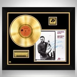 RARE-T Limited Edition Frames Freddie King - Getting Ready Gold LP Limited Signature Edition Studio Licensed Custom Frame