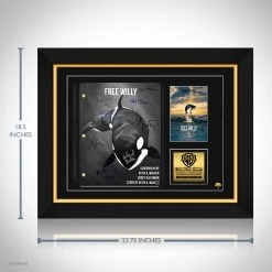 RARE-T Free Willy Transcript Limited Signature Edition Studio Licensed Custom Frame 13 RARE-T Free Willy Transcript Limited Signature Edition Studio Licensed Custom Frame