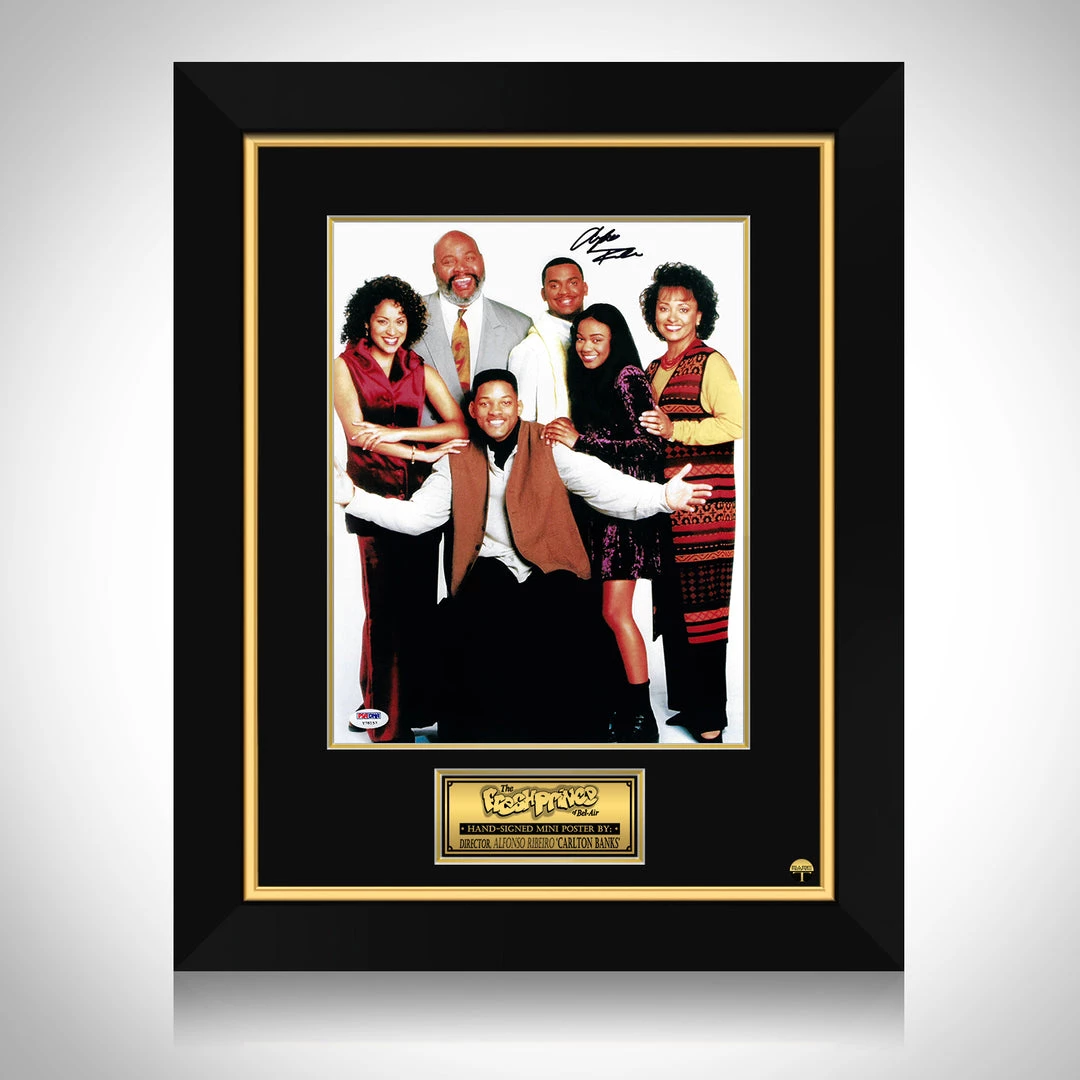 PPC Fresh Prince Of Bel-Air Psa/Dna Certified Hand-Signed Photo By Alfonso Ribeiro Custom Frame 1 PPC Fresh Prince Of Bel-Air Psa/Dna Certified Hand-Signed Photo By Alfonso Ribeiro Custom Frame