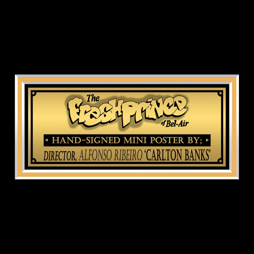 PPC Fresh Prince Of Bel-Air Psa/Dna Certified Hand-Signed Photo By Alfonso Ribeiro Custom Frame 5 PPC Fresh Prince Of Bel-Air Psa/Dna Certified Hand-Signed Photo By Alfonso Ribeiro Custom Frame