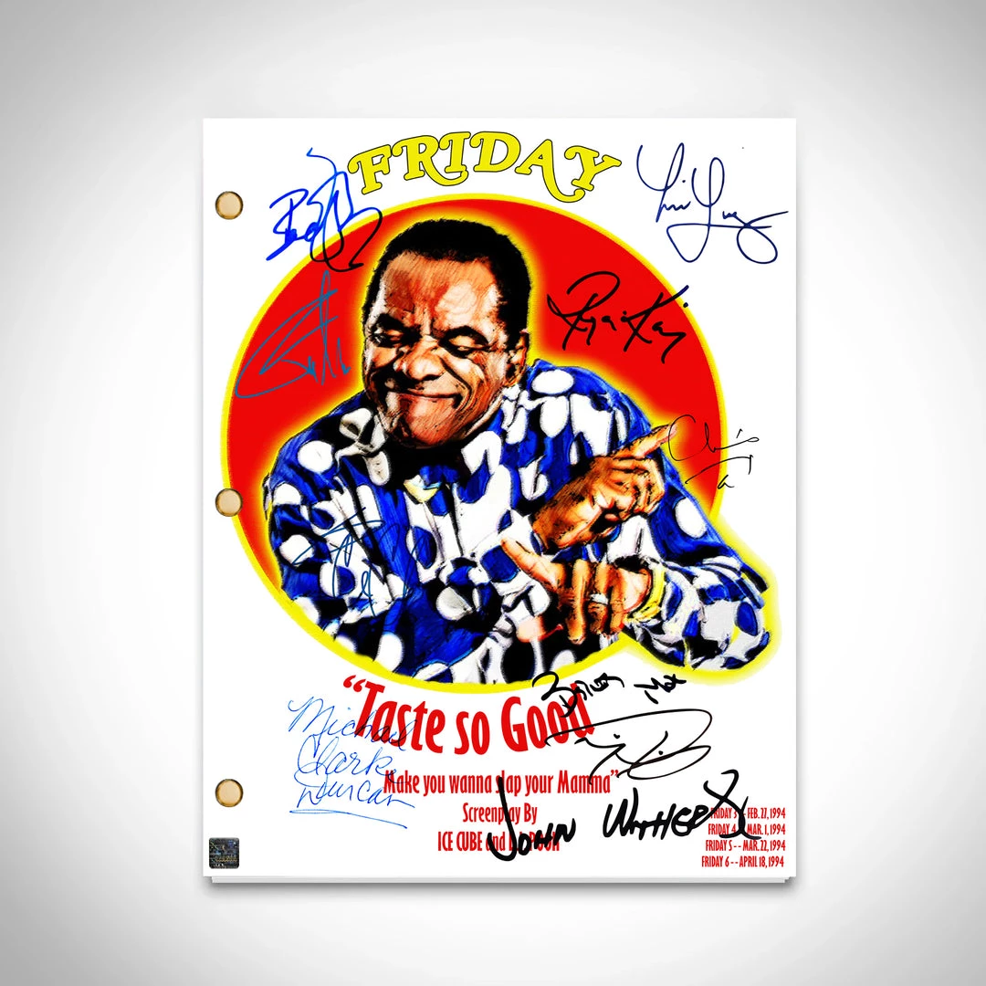 RARE-T Limited Edition Frames Friday Script Limited Signature Edition Studio Licensed Custom Frame 4 RARE-T Limited Edition Frames Friday Script Limited Signature Edition Studio Licensed Custom Frame