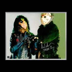 Rare-T Swords & Props Friday The 13th Mask Movie Prop Limited Signature Edition Custom Frame