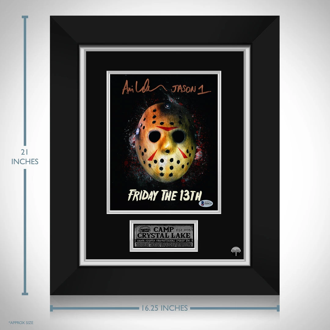 PPC Friday The 13th - Beckett Certified Hand-Signed Photograph By Ari Lehman Custom Frame 3 PPC Friday The 13th - Beckett Certified Hand-Signed Photograph By Ari Lehman Custom Frame