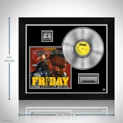 RARE-T Friday - Original Motion Picture Soundtrack Platinum LP Limited Signature Edition Studio Licensed Custom Frame