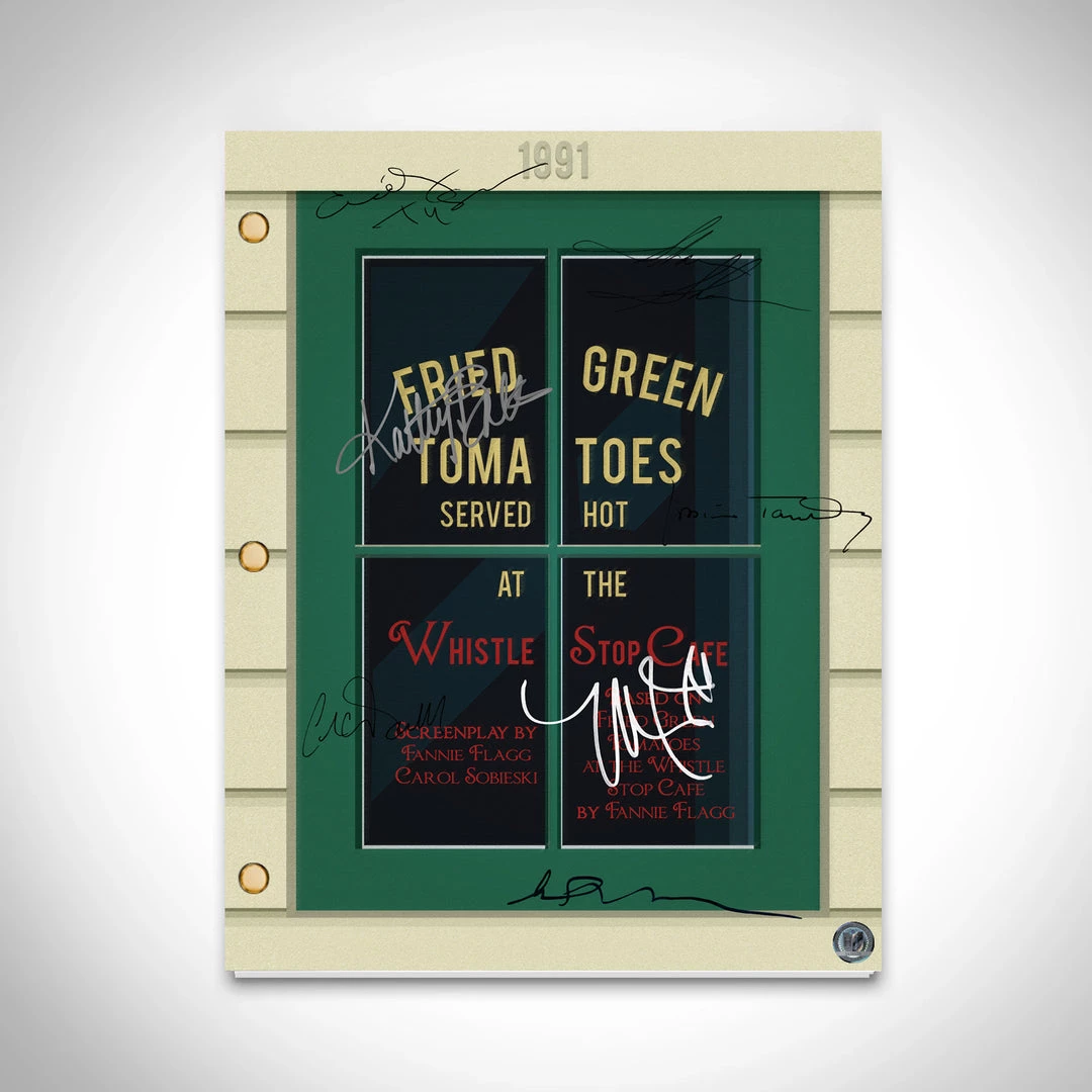 RARE-T Fried Green Tomatoes Script Limited Signature Edition Studio Licensed Custom Frame 4 RARE-T Fried Green Tomatoes Script Limited Signature Edition Studio Licensed Custom Frame