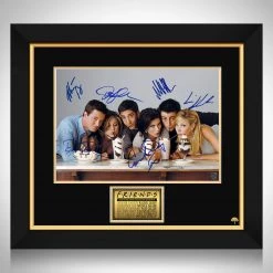 RARE-T Friends Cast Mini Poster Limited Signature Edition Studio Licensed Custom Frame