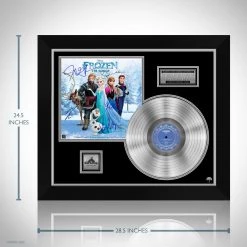 RARE-T Frozen - Soundtrack Platinum LP Limited Signature Edition Studio Licensed Custom Frame 13 RARE-T Frozen - Soundtrack Platinum LP Limited Signature Edition Studio Licensed Custom Frame